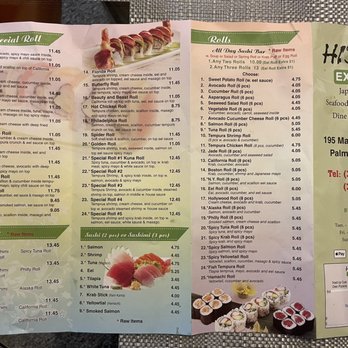 Hibachi Express - Menu (back). - Japanese Near Me - Palm Bay, Florida Hibachi Express - Menu (back). - Japanese Near Me - Palm Bay, Florida