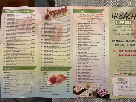 Menu photo 3 Hibachi Express Palm Bay, FL Menu photo 3 Hibachi Express Palm Bay, FL