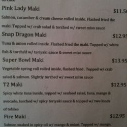 Asiana House - More special makis