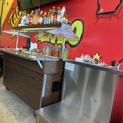 Taqueria El Texano - Salsa bar
