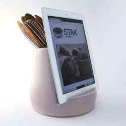 Bon Vivant - Stak Ceramic tablet & utensil holder