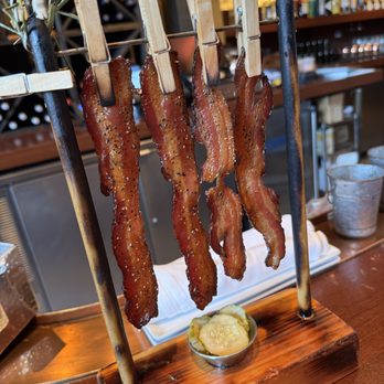 The Edison - clothesline bacon - Cocktail Bars Near Me - Lake Buena Vista, Florida The Edison - clothesline bacon - Cocktail Bars Near Me - Lake Buena Vista, Florida