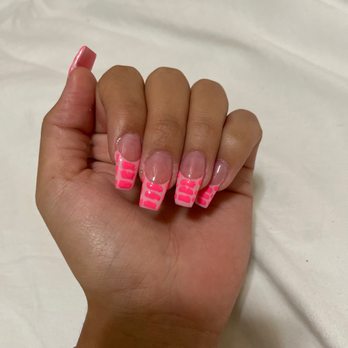Fancy Tips & Toes - Long full set - Nail Salons Near Me - Clovis, California Fancy Tips & Toes - Long full set - Nail Salons Near Me - Clovis, California
