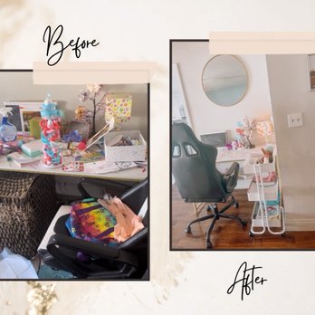 Blissfully Organized - Play room Before & After - Home Organization Near Me
