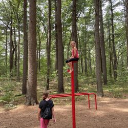 Manning State Park - Kids playing