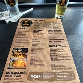 Oak & Stone - Menu - American Near Me - University Park, Florida Oak & Stone - Menu - American Near Me - University Park, Florida