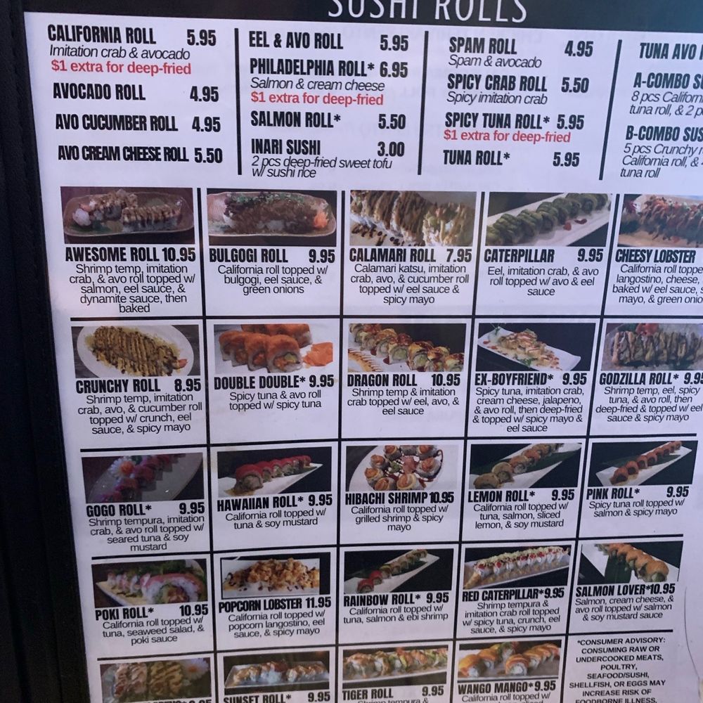 Chopstix - August 2021 menu - Sushi Bars Near Me - San Diego, California Chopstix - August 2021 menu - Sushi Bars Near Me - San Diego, California