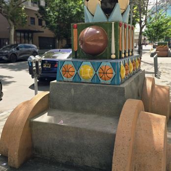 San Jose Public Art Program - one of 16. "Parade of Floats". Andrew Leister, 2005 - Public Art Near Me - San Jose, California San Jose Public Art Program - one of 16. "Parade of Floats". Andrew Leister, 2005 - Public Art Near Me - San Jose, California