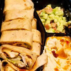 First Bite - Chicken wrap. Love that it's not the usual overstuffed mess like at most places. Delicate, fresh and appetizing.