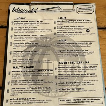 Intracoastal Brewing Company - Beer menu that changes frequently - Breweries Near Me - Melbourne, Florida Intracoastal Brewing Company - Beer menu that changes frequently - Breweries Near Me - Melbourne, Florida