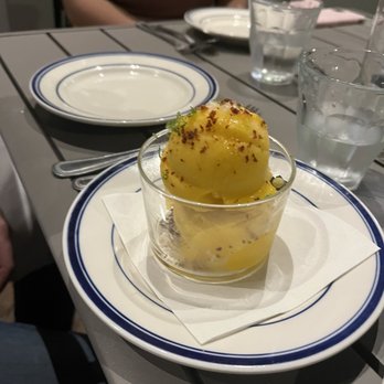 Saba - Mango sorbet - Mediterranean Near Me - New Orleans, Louisiana