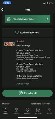 Menu photo 2 Papa Johns Pizza Leland, NC