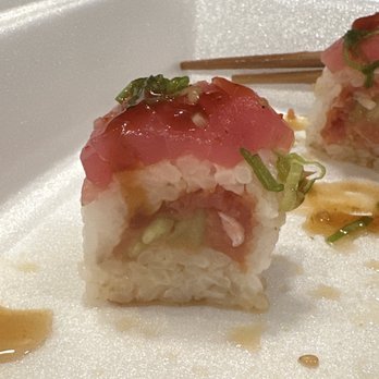 Xtreme Sushi - Pink Ranger Roll, $17, ridiculously small. - Sushi Bars Near Me - Los Alamitos, California Xtreme Sushi - Pink Ranger Roll, $17, ridiculously small. - Sushi Bars Near Me - Los Alamitos, California