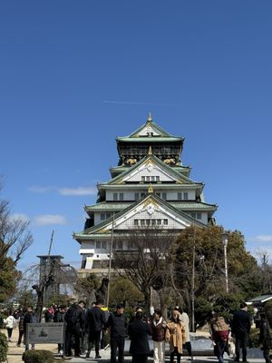Osaka Castle by null