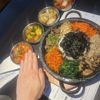 Dawa Kitchen - Bibimbap and banchan - Korean Near Me - Garden grove, California