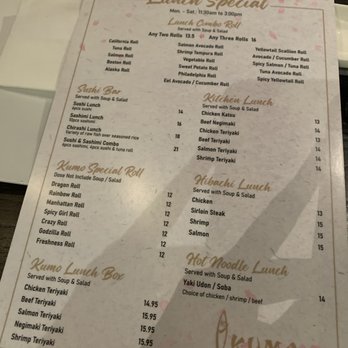 Kumo Japanese Restaurant - lunch menu - Japanese Near Me - Pearl River, New York Kumo Japanese Restaurant - lunch menu - Japanese Near Me - Pearl River, New York