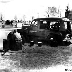 Collette Monuments - Collette Monuments lettering 1948