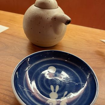 Aomori - Adorable soy sauce pitcher and bunny saucer - Japanese Near Me - Portland, Maine