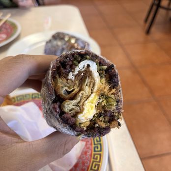 Huge Tree Pastry - Purple rice roll with egg and pickle - Taiwanese Near Me - Monterey Park, California Huge Tree Pastry - Purple rice roll with egg and pickle - Taiwanese Near Me - Monterey Park, California