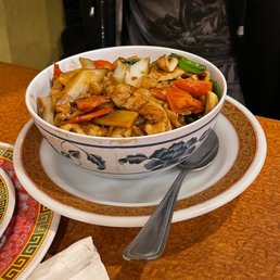a bowl of stir fried vegetables a bowl of stir fried vegetables