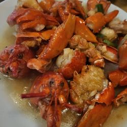 Green Tea Chinese Restaurant - Ginger scallion twin lobster