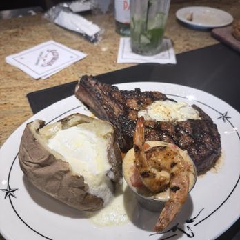 Saltgrass Steak House - Ribeye and baked potatoe - Steakhouses Near Me - Orlando, Florida Saltgrass Steak House - Ribeye and baked potatoe - Steakhouses Near Me - Orlando, Florida