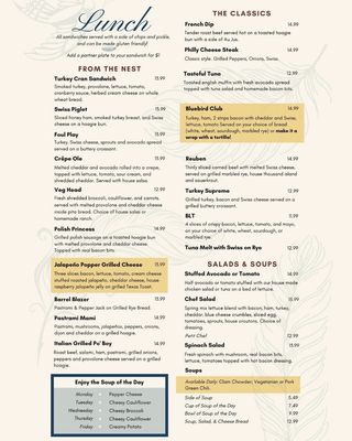 Menu photo 2 The Bluebird Casper, WY Menu photo 2 The Bluebird Casper, WY