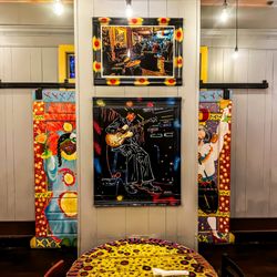 A private party room at Tibby's with New Orleans character, award-winning Cajun food, full bar, and room for your group.