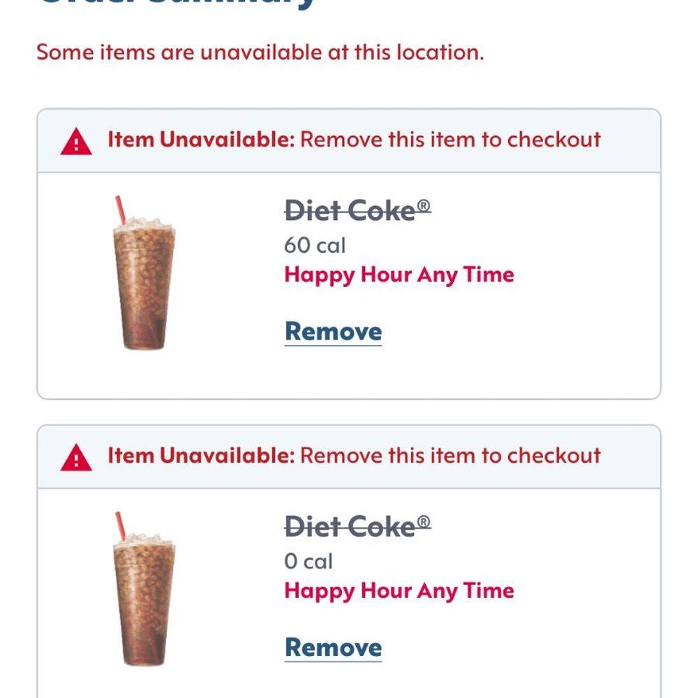 Sonic Drive-In - Diet Coke unavailable - Burgers Near Me - Prattville, Alabama Sonic Drive-In - Diet Coke unavailable - Burgers Near Me - Prattville, Alabama