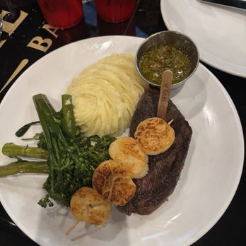 The Ranch Bar & Grill - Picanha with a side of Sea Scallops - Sports Bars Near Me - Tehachapi, California The Ranch Bar & Grill - Picanha with a side of Sea Scallops - Sports Bars Near Me - Tehachapi, California