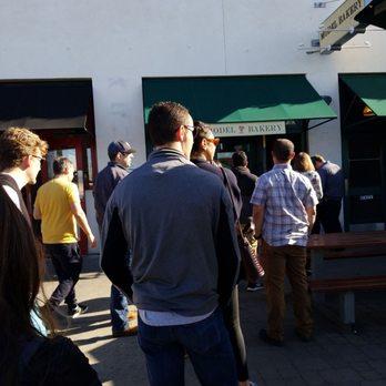 The Model Bakery - Line on president's day at 9:56am - Bakeries Near Me - Napa, California The Model Bakery - Line on president's day at 9:56am - Bakeries Near Me - Napa, California