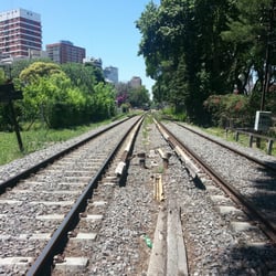 Estación Belgrano R -  Línea Mitre - A lo lejos se observan los andenes