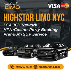 HighStarLimo - Arrive on time and in style with our chauffeur service in over 50 countries. Available for Night parties, airport transfers and hourly hire.