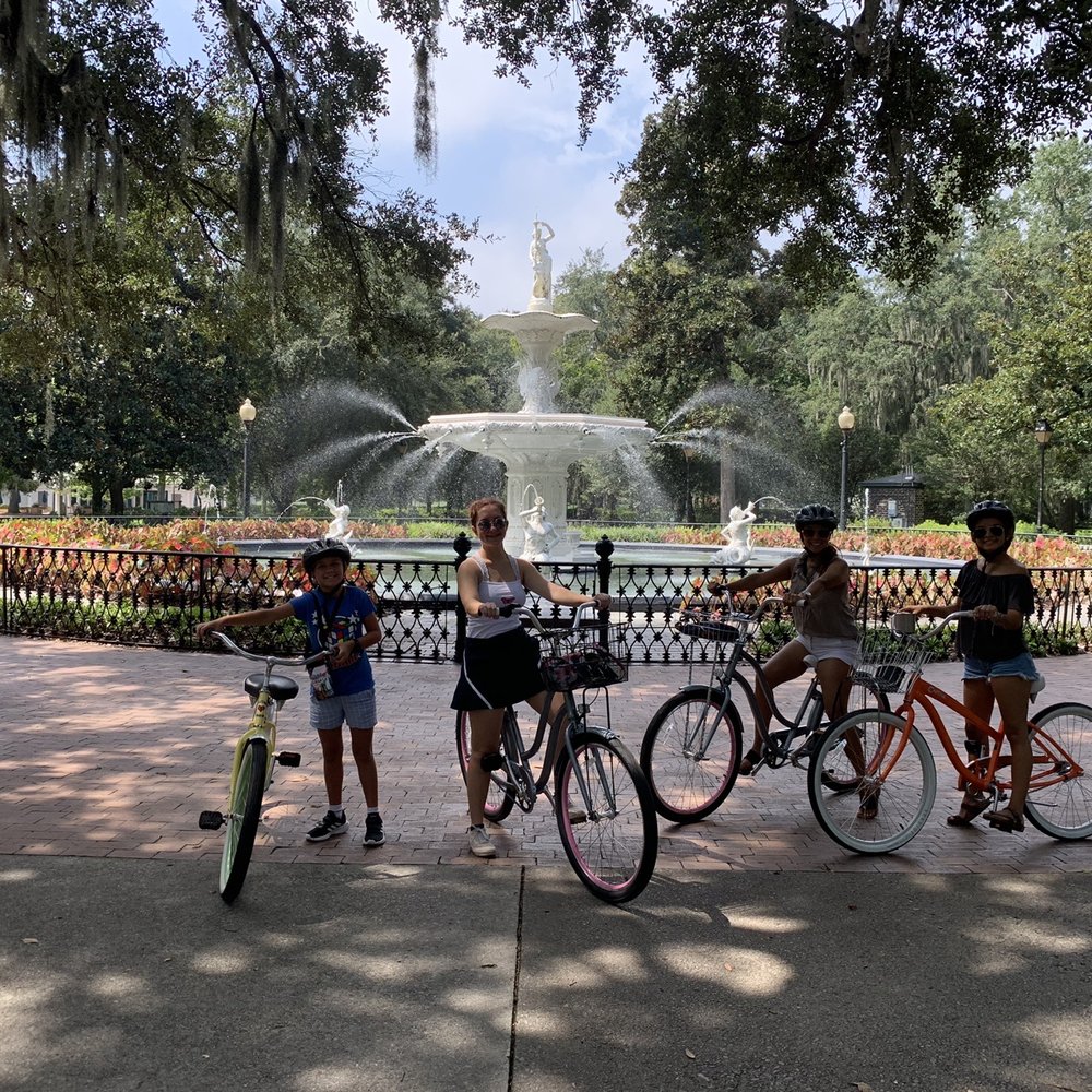 Sekka Bicycles - Fountain bike ride - Bike Rentals Near Me - Savannah, Georgia Sekka Bicycles - Fountain bike ride - Bike Rentals Near Me - Savannah, Georgia