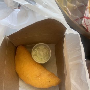 Arepas & Sand Wish - Empanada -cheese - Venezuelan Near Me - Miami Beach, Florida
