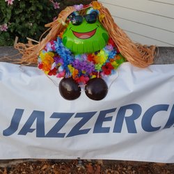 Jazzercise Downtown Honolulu at St. Peter's - Beach Body Bingo display (Summer 2017)