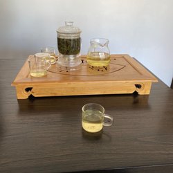 All Seasons Spa - And some tea after a quietly massage.