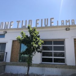 Temple of Offering - In the parking lot of the Burleson Beer Garden