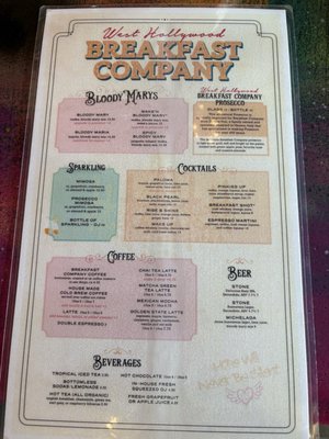 Menu photo 3 Breakfast Company West Hollywood, CA Menu photo 3 Breakfast Company West Hollywood, CA