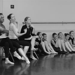 International Academy of Dance - In rehearsal: Shannon Chipman, IAD Director and Juilliard alumnae.
