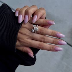Manicure with Hard gel - solid color