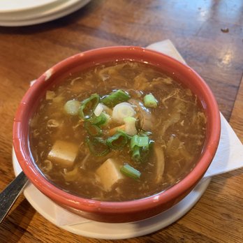 Chinn Chinn - Cup of the hot and sour soup - Japanese Near Me - Mattawan, Michigan