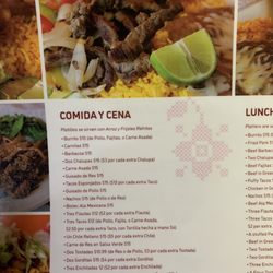 Little Mexico - Menu
