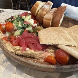 Greek Hummus Board
