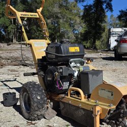 Kent Services - Stump grinder repaired and ready for service