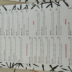Hakozen - Menu