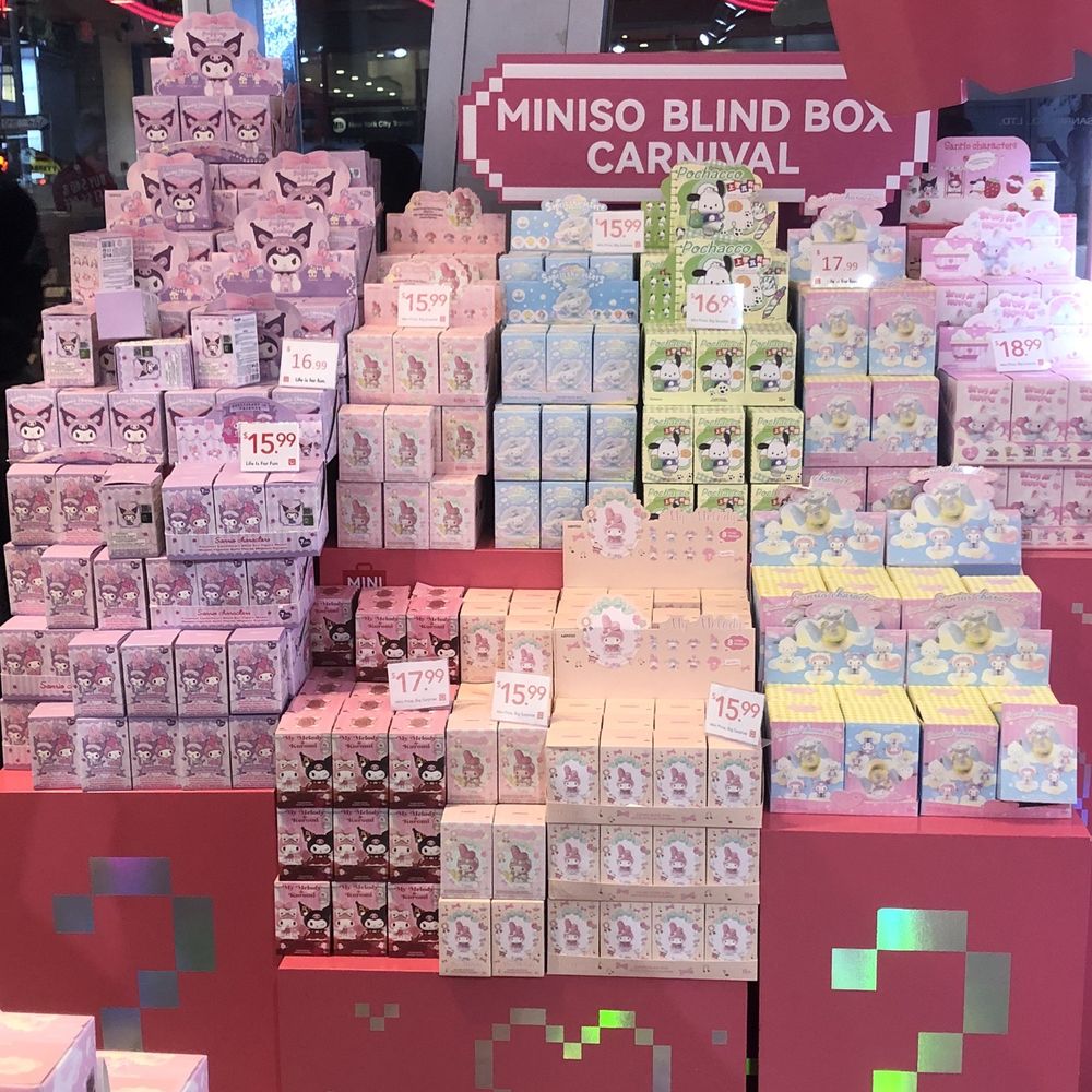 Miniso - Different Blind Boxes + The Prices - Toy Stores Near Me - New York, New York Miniso - Different Blind Boxes + The Prices - Toy Stores Near Me - New York, New York