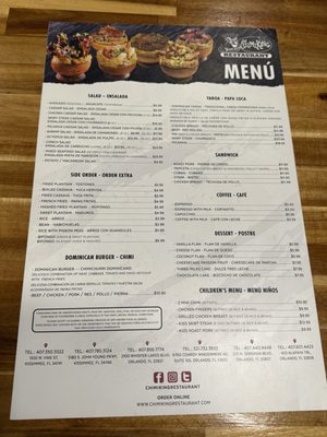 Menu photo 3 Chimiking Restaurant - Alafaya Orlando, FL Menu photo 3 Chimiking Restaurant - Alafaya Orlando, FL