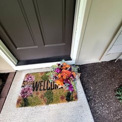Juniper Blooms - Flowers on the porch