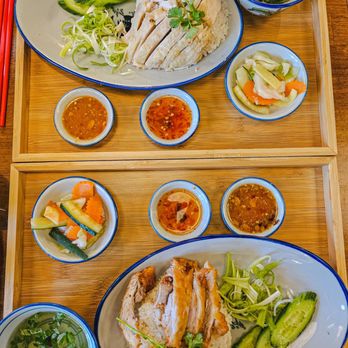 A Ma Chicken Rice - Classic and fried chicken rice - Asian Fusion Near Me - Redmond, Washington